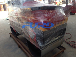 福瑞得機械1噸座駕壓路機，小型單鋼輪壓路機包裝完畢及時發(fā)貨